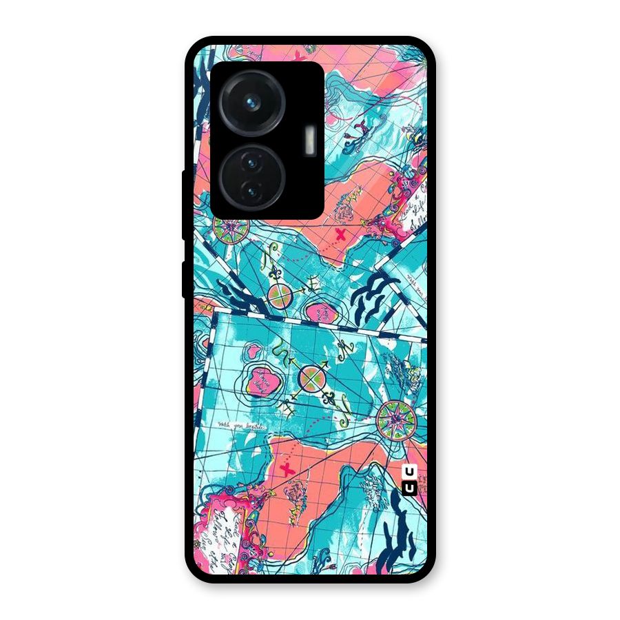 Sea Adventure Glass Back Case for iQOO Z6 44W
