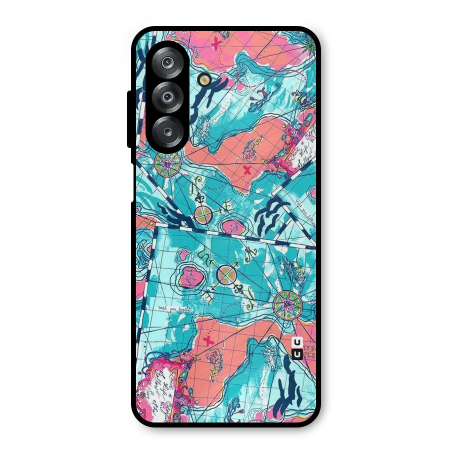 Sea Adventure Metal Back Case for Galaxy A26