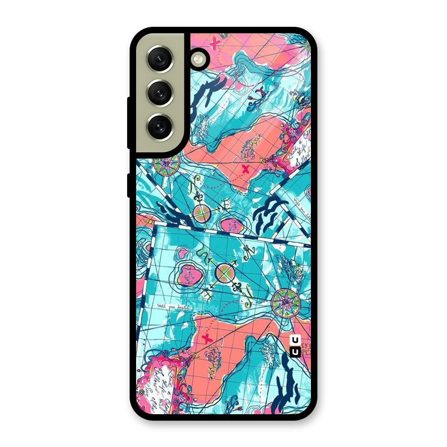 Sea Adventure Metal Back Case for Galaxy S21 FE 5G (2023)
