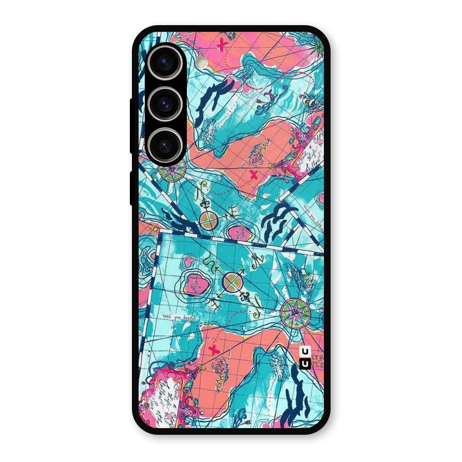 Sea Adventure Metal Back Case for Galaxy S23 Plus