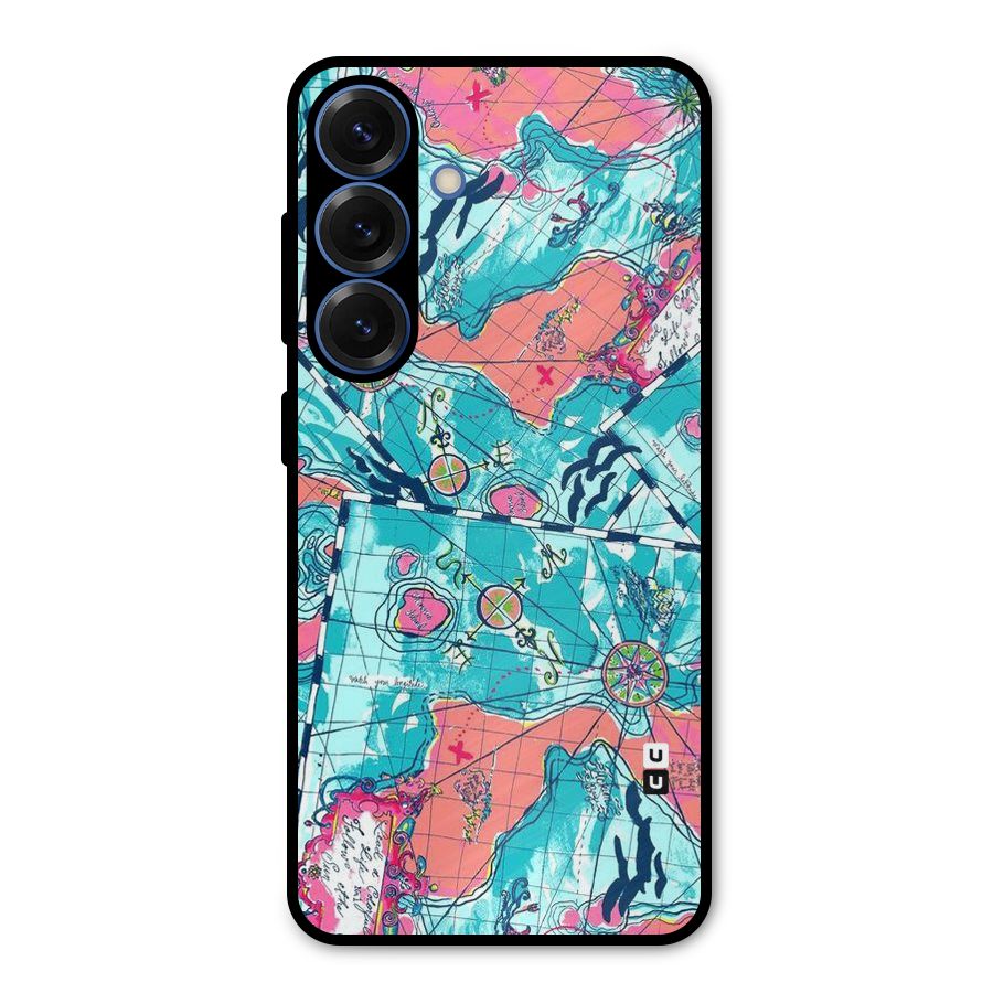 Sea Adventure Metal Back Case for Galaxy S25