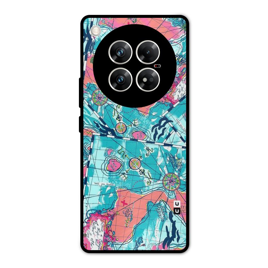 Sea Adventure Metal Back Case for Infinix Zero 40 5G