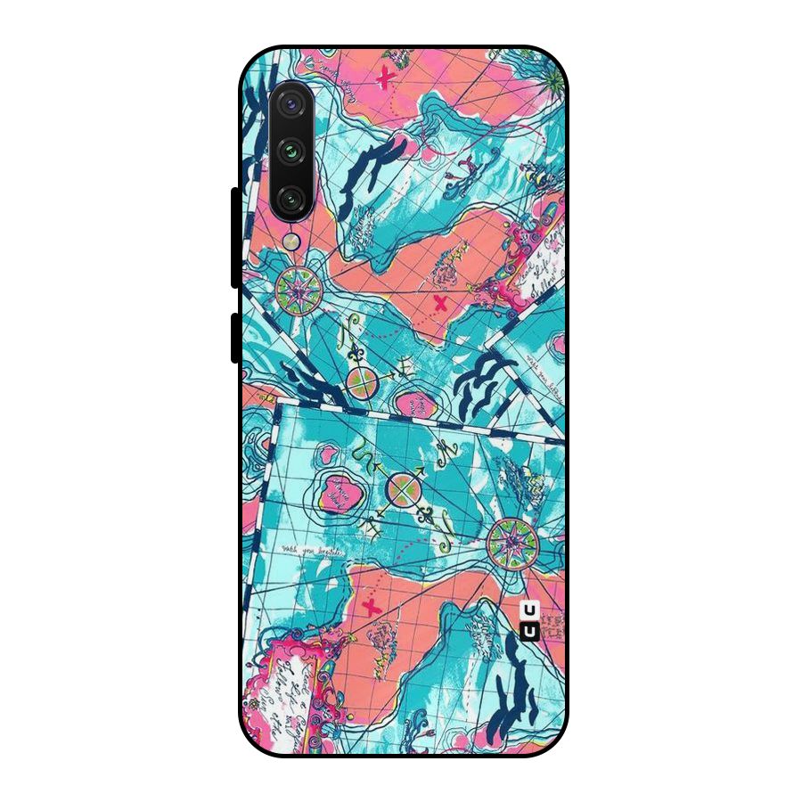 Sea Adventure Metal Back Case for Mi A3