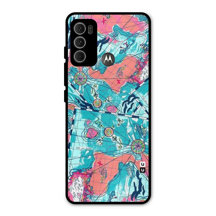 Sea Adventure Metal Back Case for Moto G60