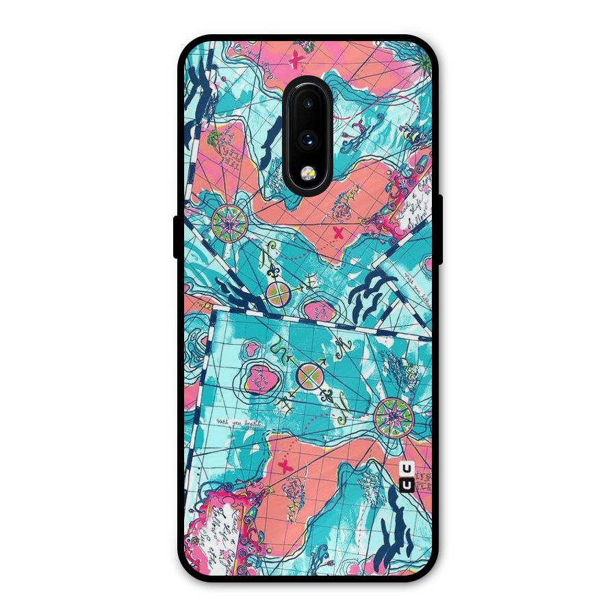 Sea Adventure Metal Back Case for OnePlus 7