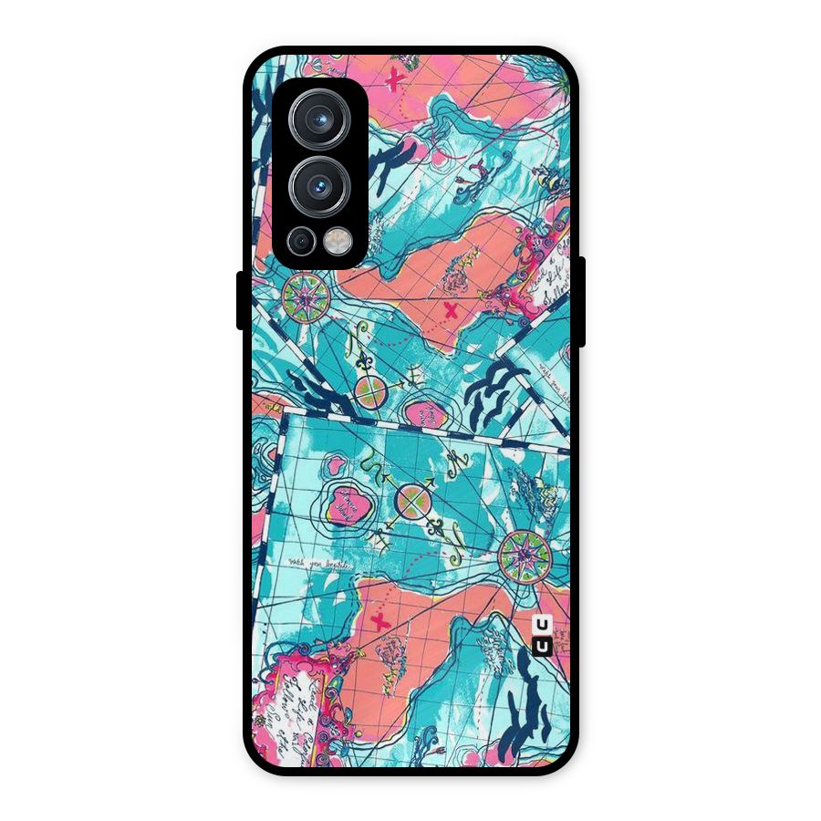 Sea Adventure Metal Back Case for OnePlus Nord 2 5G