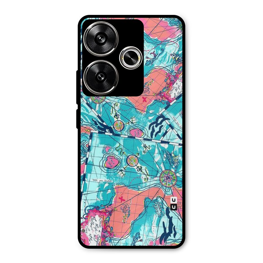 Sea Adventure Metal Back Case for Poco F6