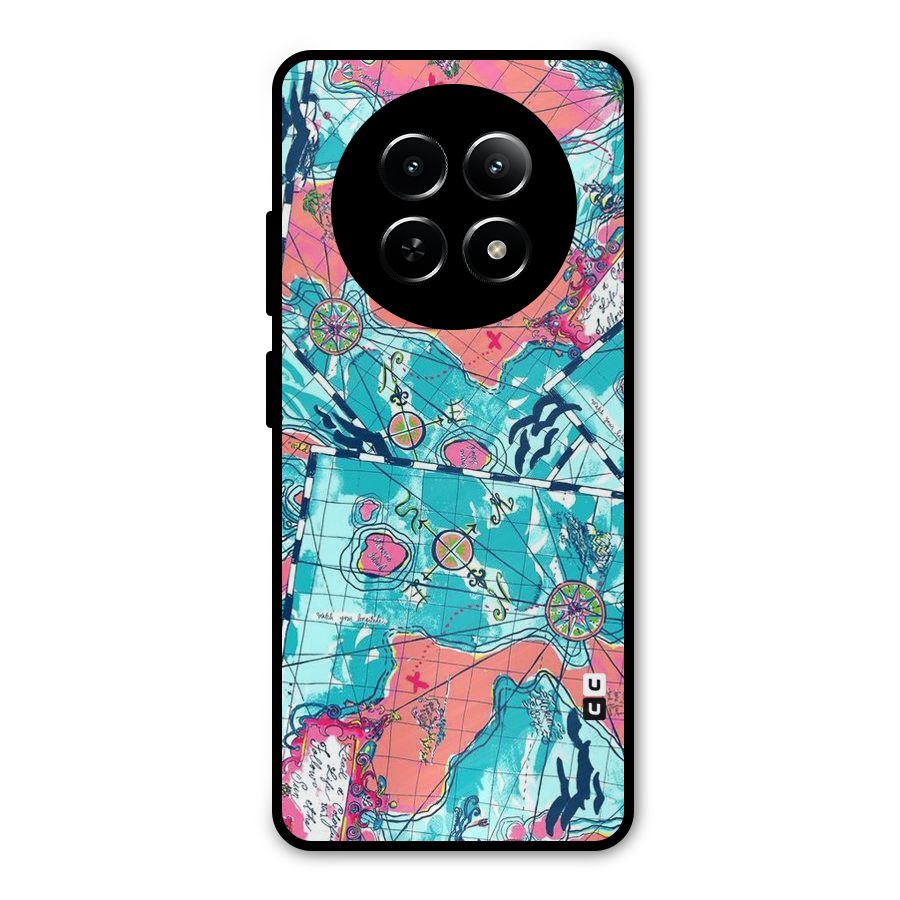 Sea Adventure Metal Back Case for Realme 13