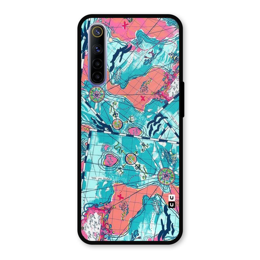 Sea Adventure Metal Back Case for Realme 6i