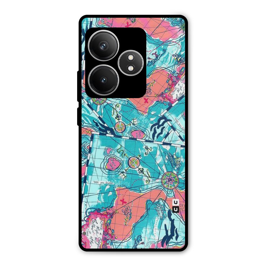 Sea Adventure Metal Back Case for Realme GT 6T