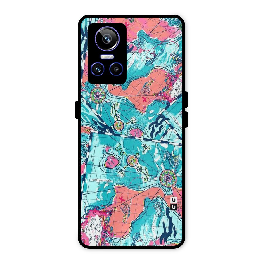 Sea Adventure Metal Back Case for Realme GT Neo 3