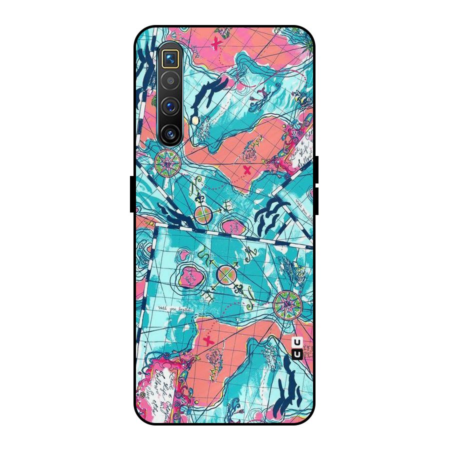 Sea Adventure Metal Back Case for Realme X3 SuperZoom