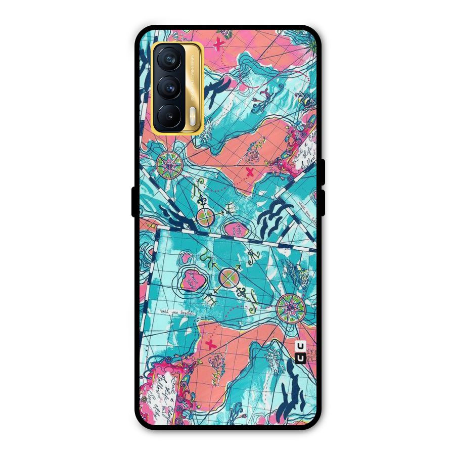 Sea Adventure Metal Back Case for Realme X7