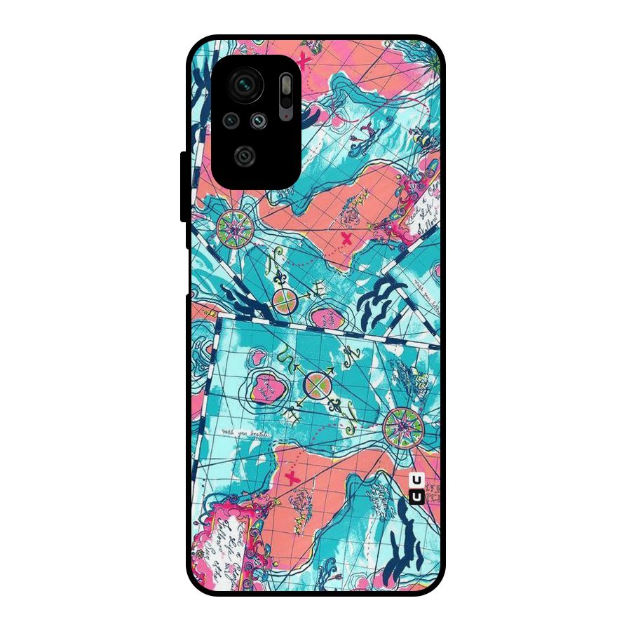 Sea Adventure Metal Back Case for Redmi Note 11 SE