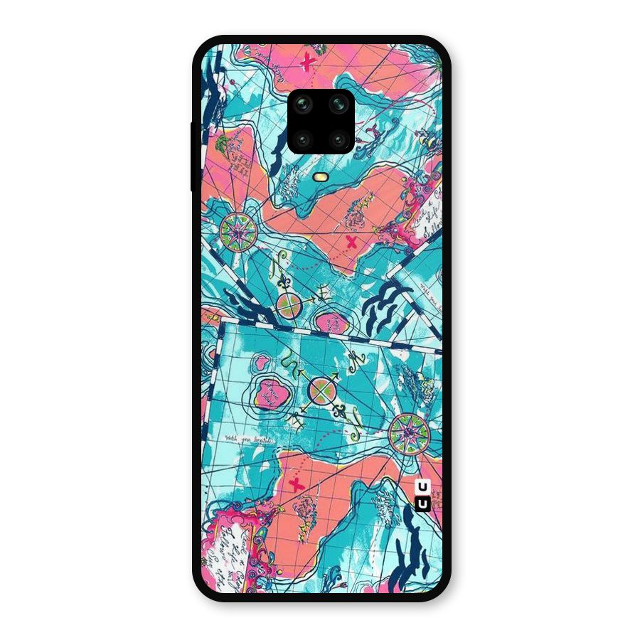 Sea Adventure Metal Back Case for Redmi Note 9 Pro