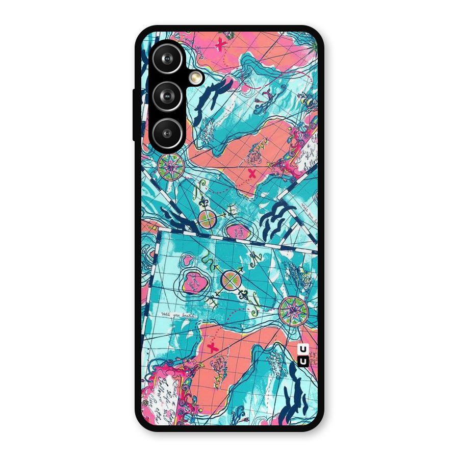 Sea Adventure Metal Back Case for Samsung Galaxy M54