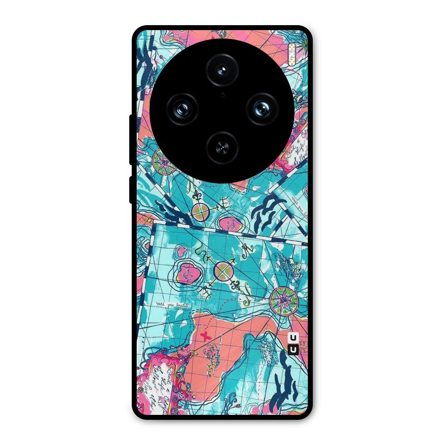 Sea Adventure Metal Back Case for Vivo X100 Pro
