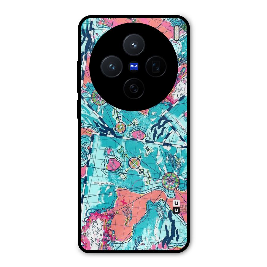 Sea Adventure Metal Back Case for Vivo X200