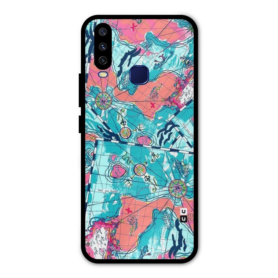 Sea Adventure Metal Back Case for Vivo Y15