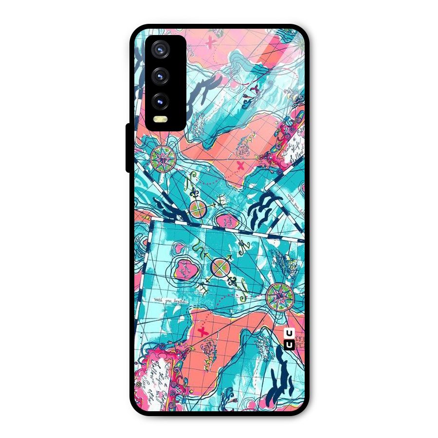 Sea Adventure Metal Back Case for Vivo Y20g