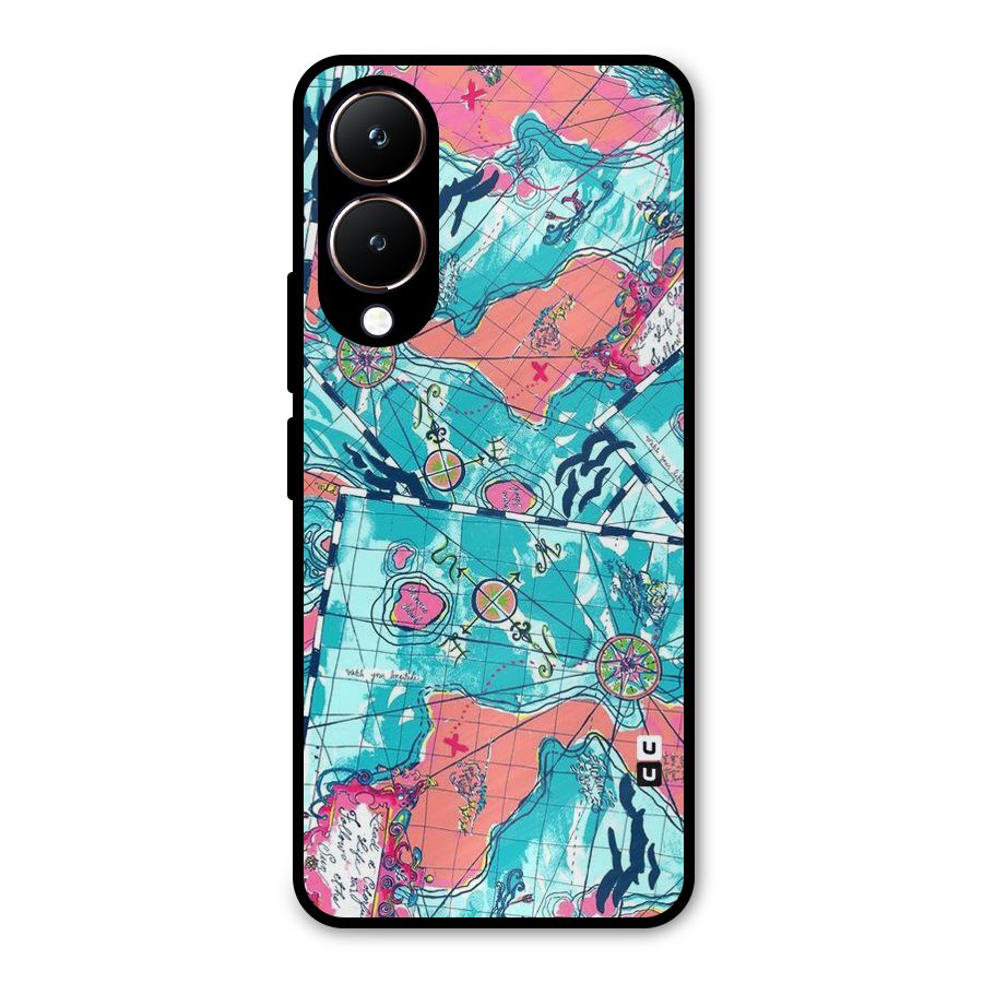 Sea Adventure Metal Back Case for Vivo Y28