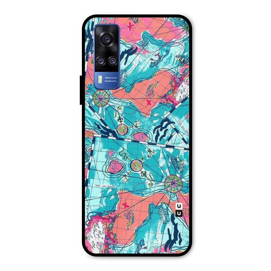 Sea Adventure Metal Back Case for Vivo Y51A