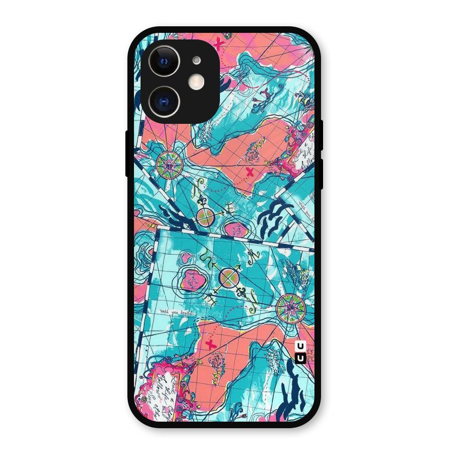 Sea Adventure Metal Back Case for iPhone 12