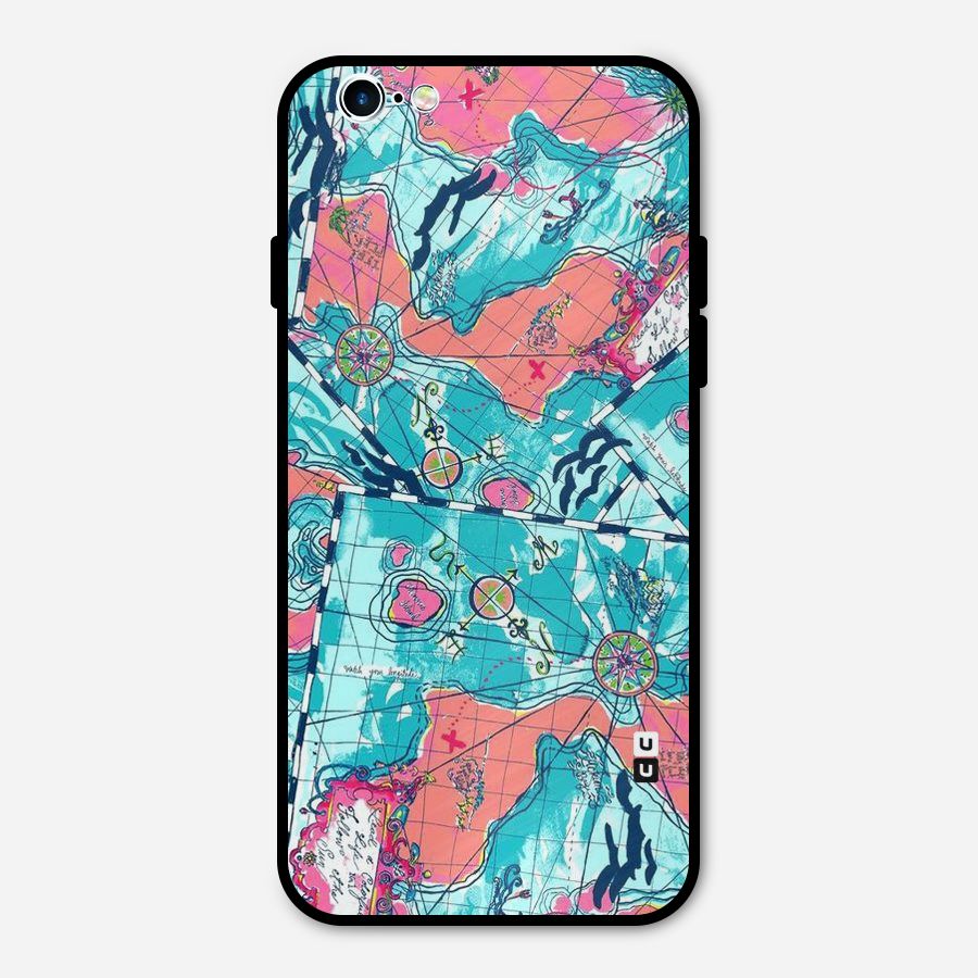 Sea Adventure Metal Back Case for iPhone 6 6s