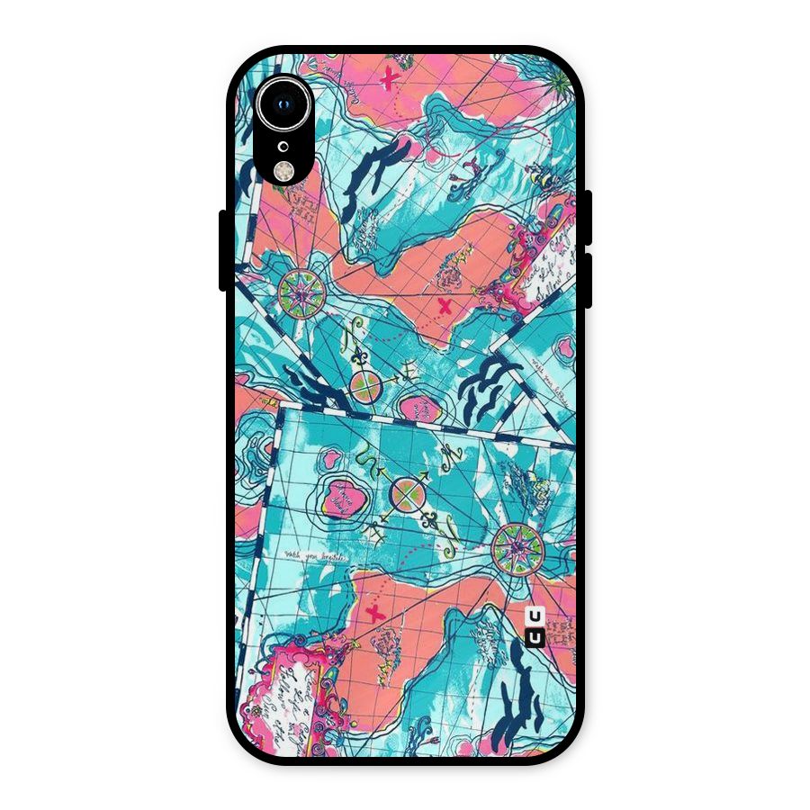 Sea Adventure Metal Back Case for iPhone XR