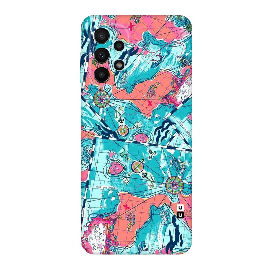 Sea Adventure Original Polycarbonate Back Case for Galaxy A23