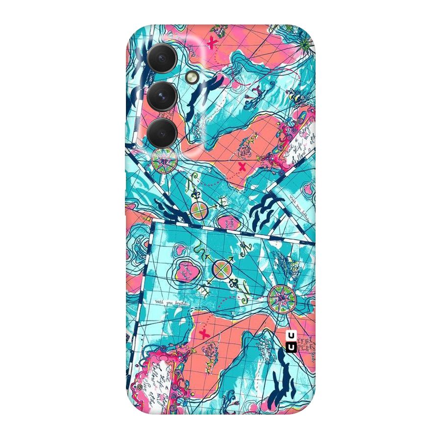 Sea Adventure Original Polycarbonate Back Case for Galaxy A54
