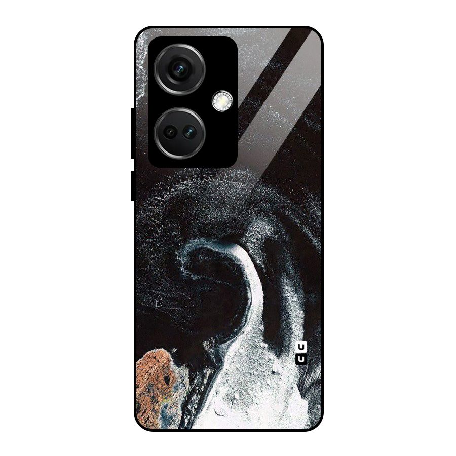 Sea Ice Space Art Glass Back Case for OnePlus Nord CE 3 5G