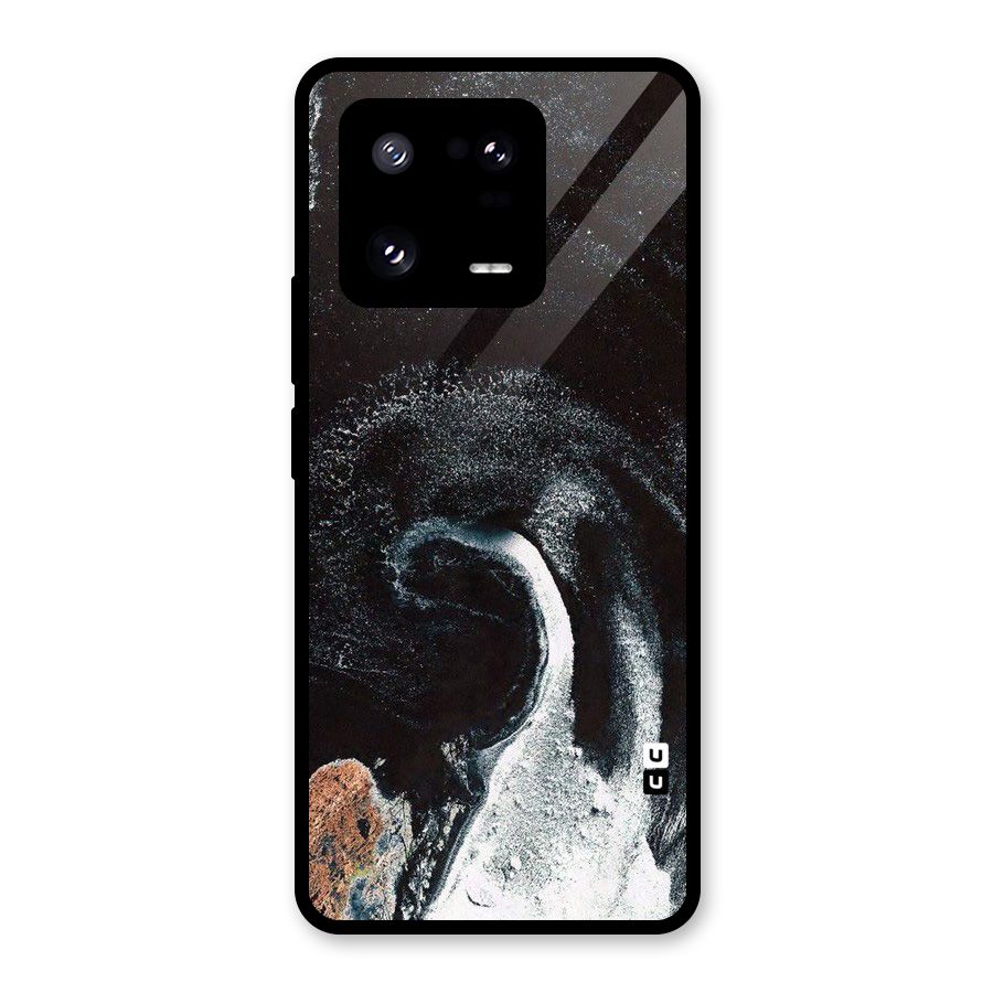 Sea Ice Space Art Glass Back Case for Xiaomi 13 Pro