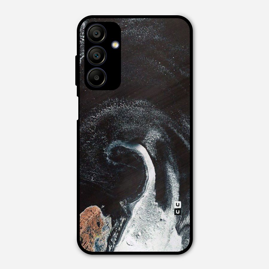 Sea Ice Space Art Metal Back Case for Galaxy A15 5G