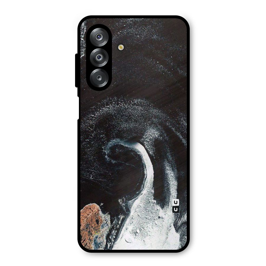 Sea Ice Space Art Metal Back Case for Galaxy A26