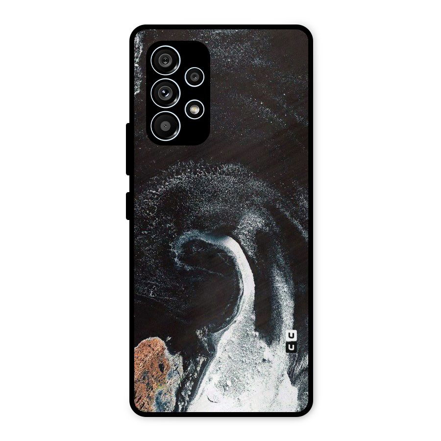 Sea Ice Space Art Metal Back Case for Galaxy A53 5G