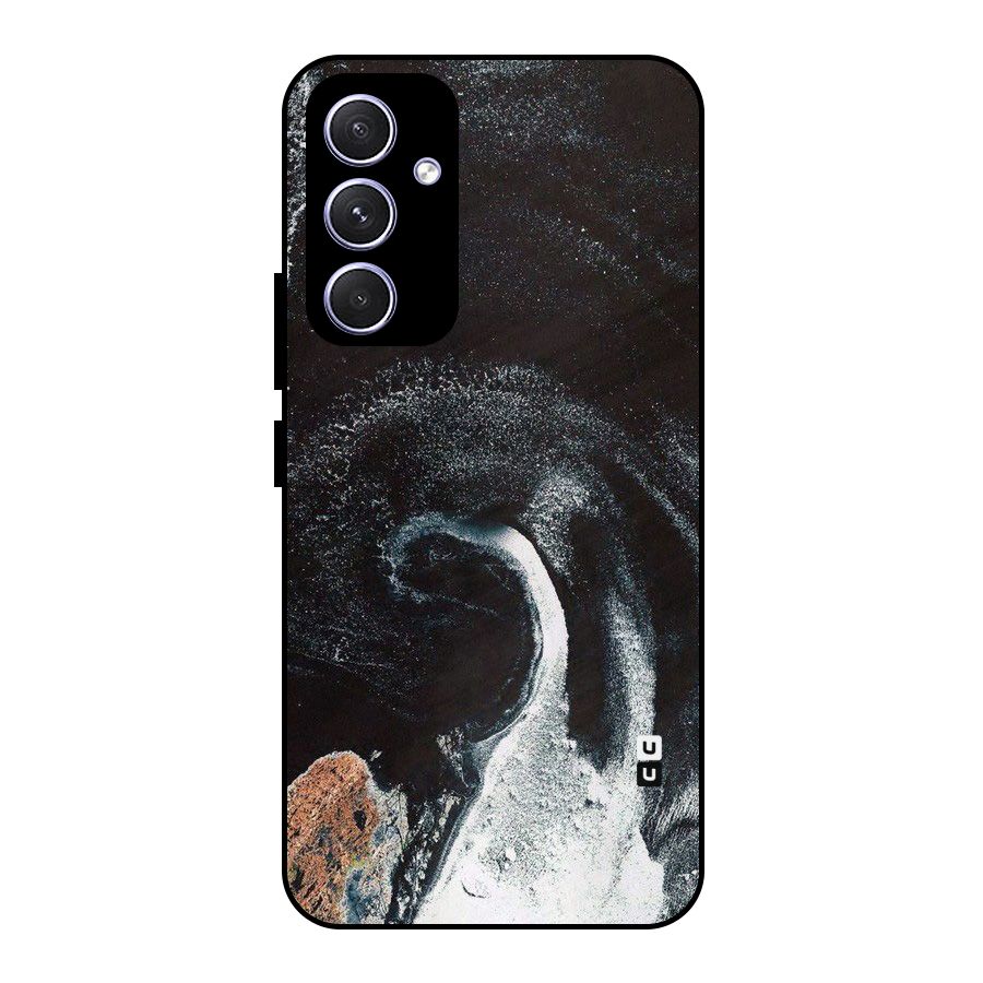 Sea Ice Space Art Metal Back Case for Galaxy A54