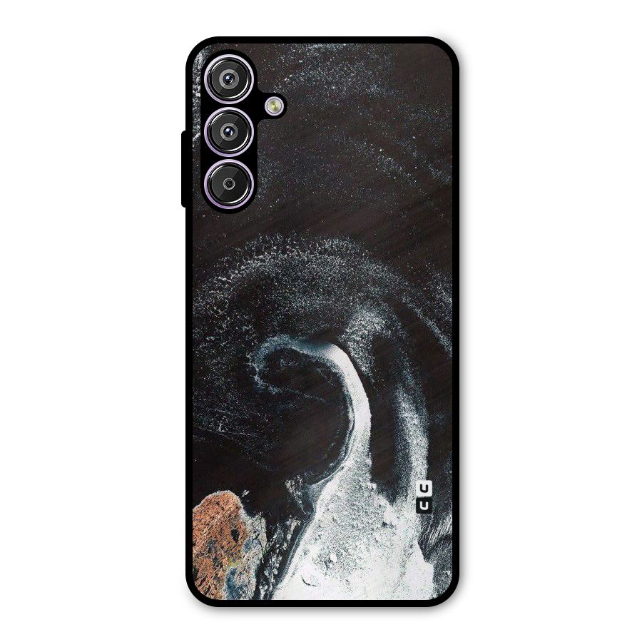 Sea Ice Space Art Metal Back Case for Galaxy M15