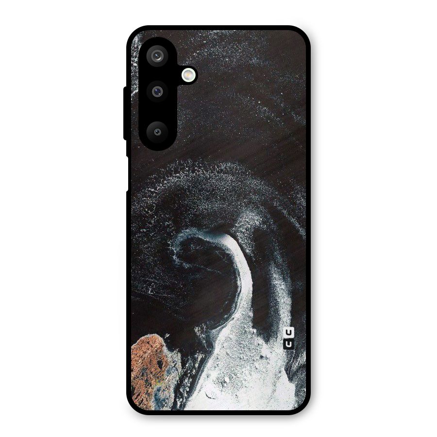 Sea Ice Space Art Metal Back Case for Galaxy M16