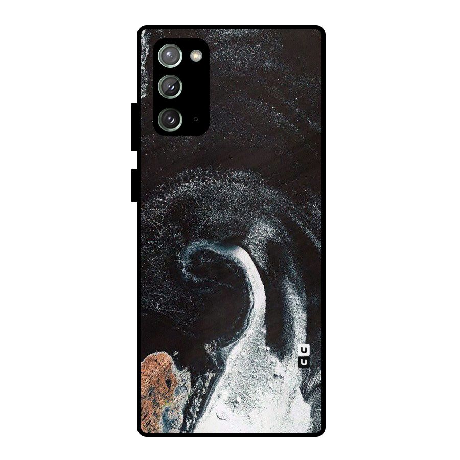 Sea Ice Space Art Metal Back Case for Galaxy Note 20