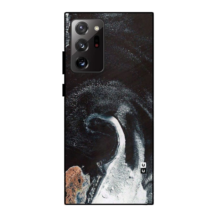 Sea Ice Space Art Metal Back Case for Galaxy Note 20 Ultra