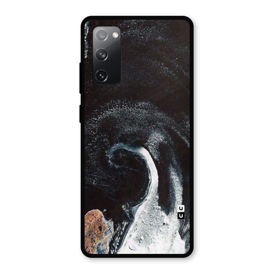 Sea Ice Space Art Metal Back Case for Galaxy S20 FE 5G