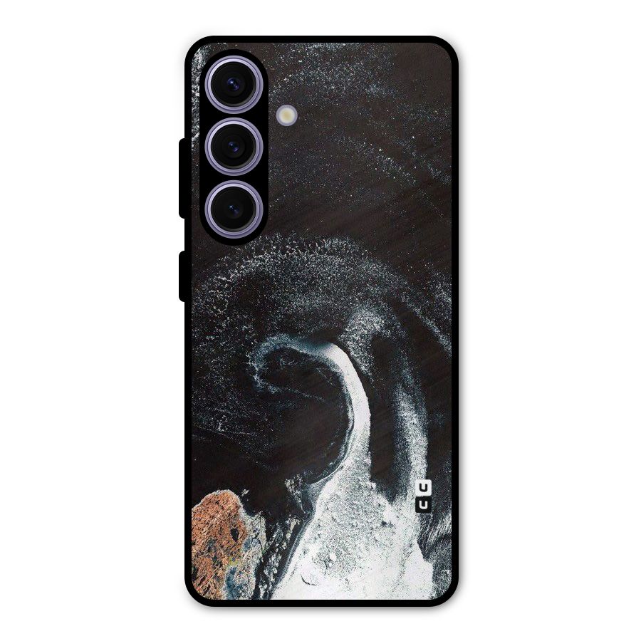 Sea Ice Space Art Metal Back Case for Galaxy S24