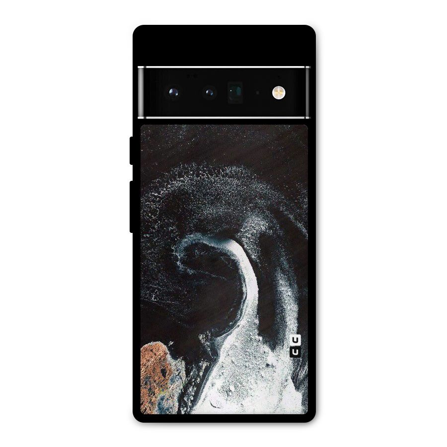 Sea Ice Space Art Metal Back Case for Google Pixel 6 Pro