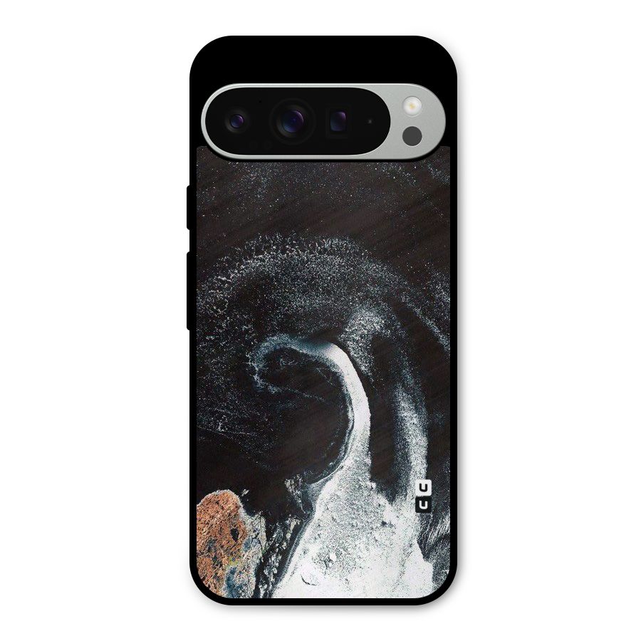 Sea Ice Space Art Metal Back Case for Google Pixel 9 Pro XL