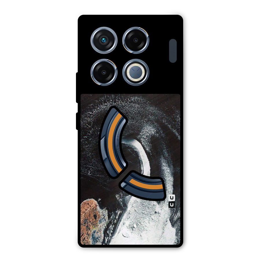 Sea Ice Space Art Metal Back Case for Infinix GT 20 Pro