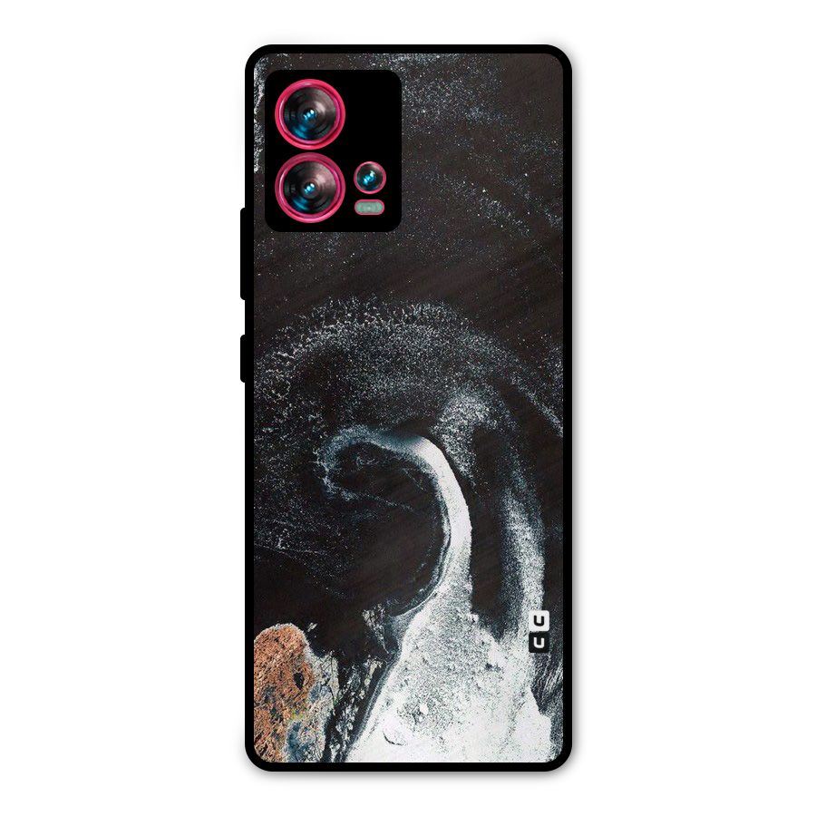 Sea Ice Space Art Metal Back Case for Motorola Edge 30 Fusion