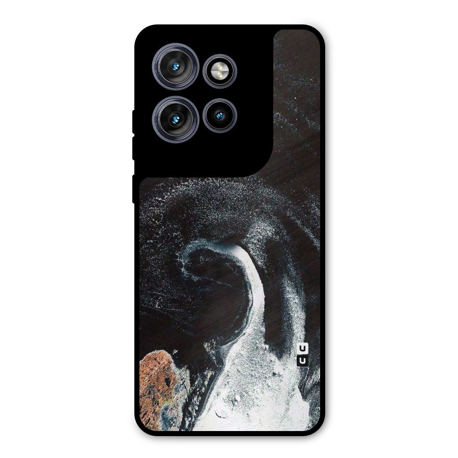 Sea Ice Space Art Metal Back Case for Motorola Edge 50 Neo