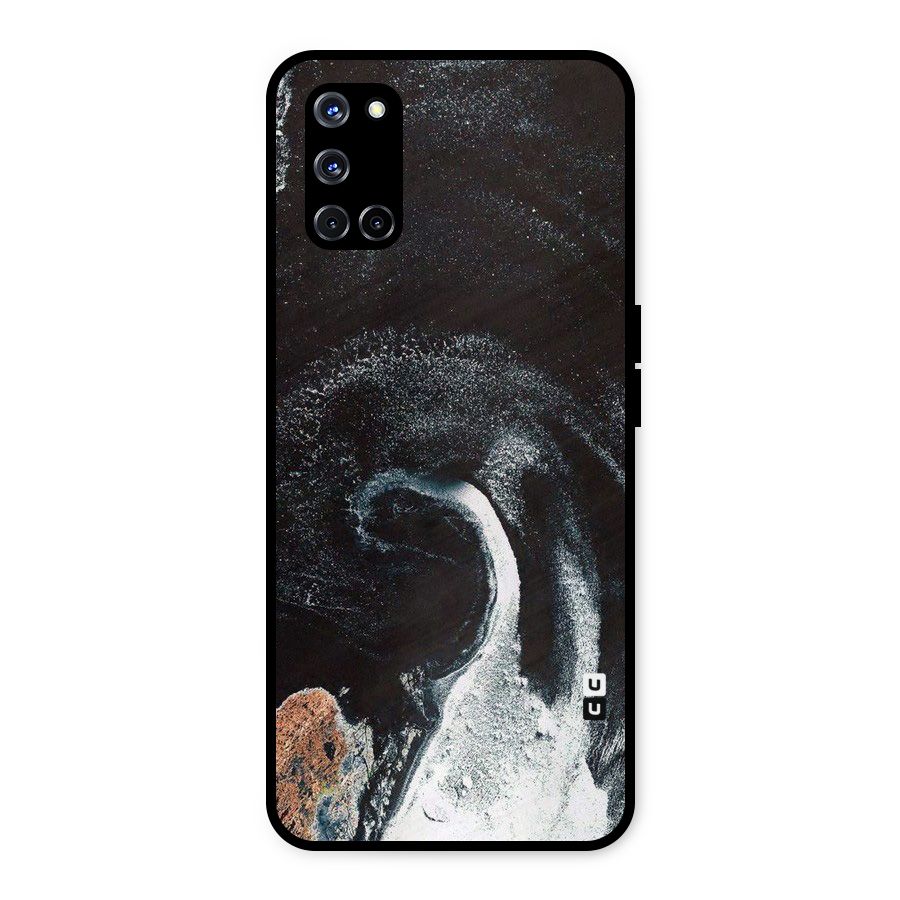 Sea Ice Space Art Metal Back Case for Oppo A52