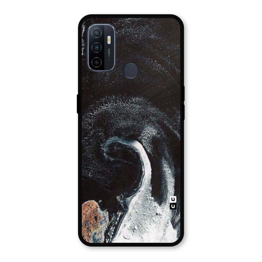Sea Ice Space Art Metal Back Case for Oppo A53